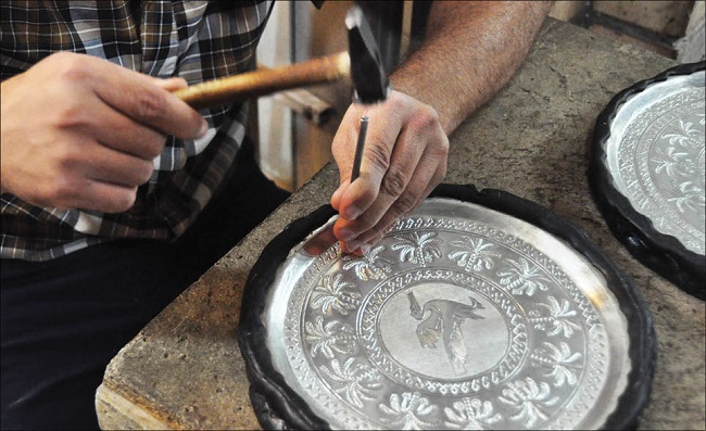 حکاکی روی فلز