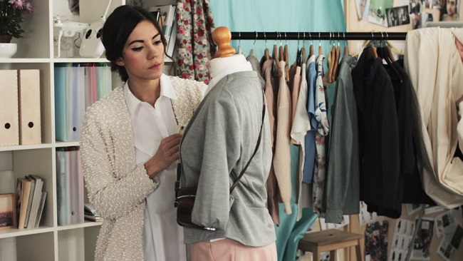 ایده خلاقانه طراح مد درمنزل