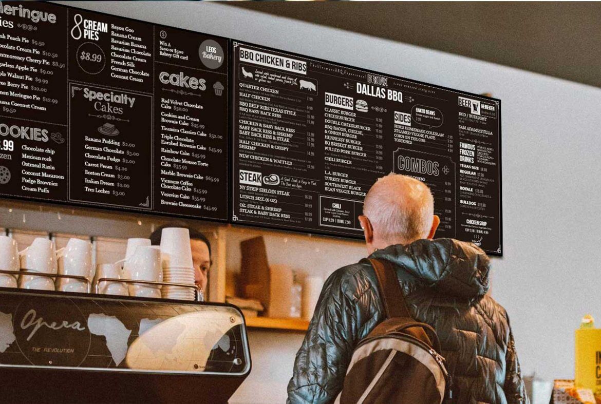 منو های متفاوت