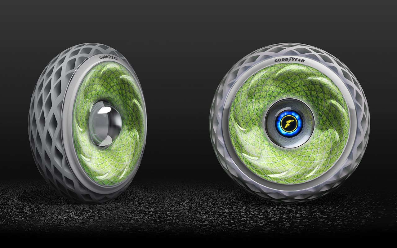  شعار انها این است:هر "تایر خزه‌دار" یک تمیزکننده‌ی سیار هوا است