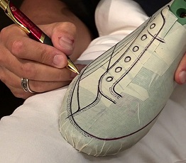 طراحی کفش ایده خلاقانه و هنری