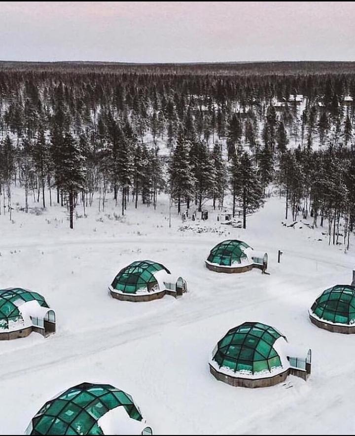 هتل به سبک خانه اسکیموها