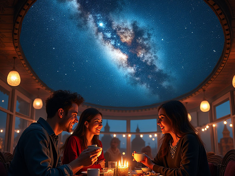 دیدن  کهکشهان در دل شهر